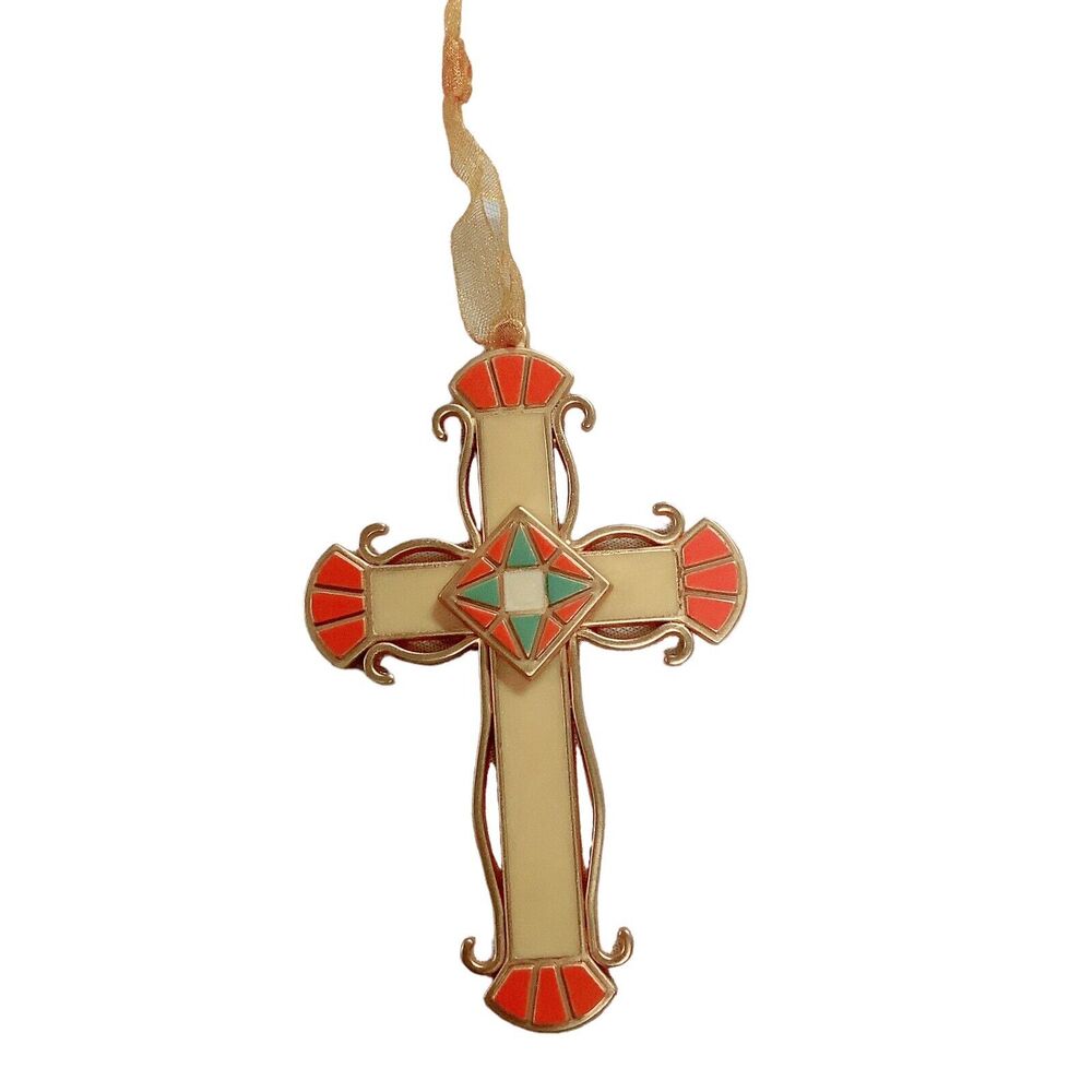Hallmark Keepsake Ornament 2005 Cross Mosaic of Faith Christmas Holiday Decor - Picture 4 of 6